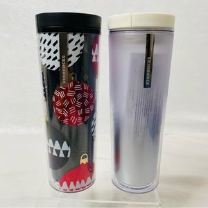 2 Starbucks 16 oz travel Tumblers